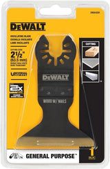 LAME OSCILLANT 2-1/2 BOIS ET CLOUS TIN