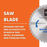 LAME DE SCIE 8'' METAL FEIN 69908120441