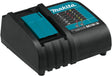 Makita DC18SD 18V lithium-ion battery charger with digital charge status display for BL1830 3Ah battery