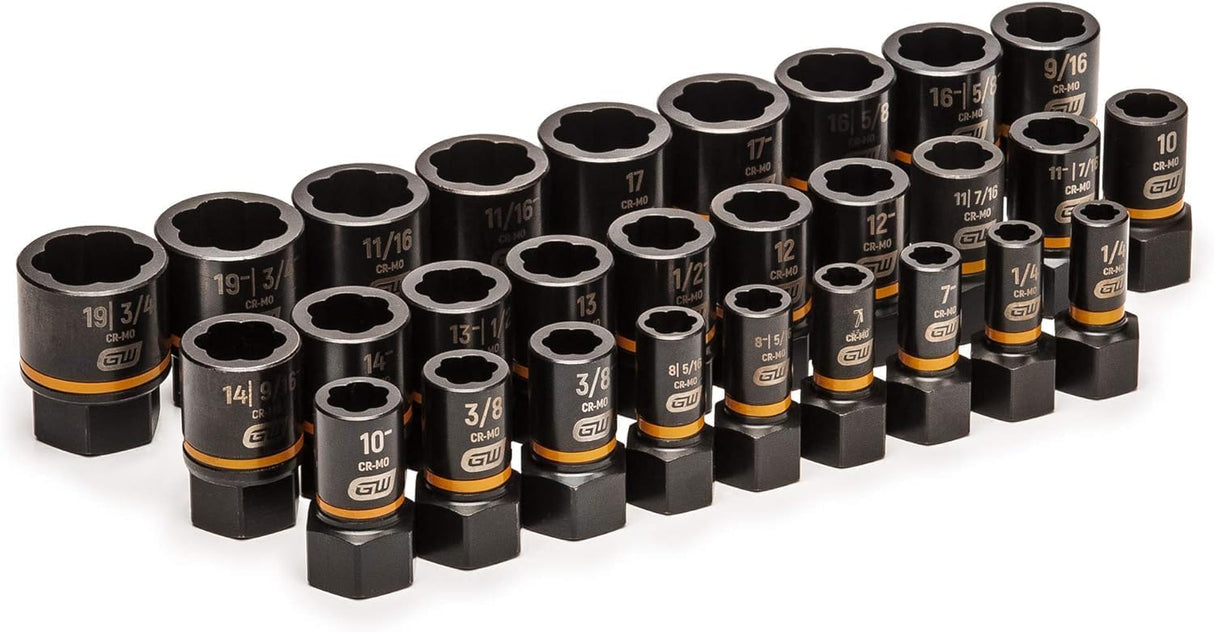 JEU DE DOUILLES EXTRACTEURS GEARWRENCH (28 PIÈCES) BOLT BITER GEARWRENCH 84784