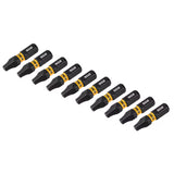 EMBOUTS CARRÉS NO 2 1" (PAQUET DE 10)