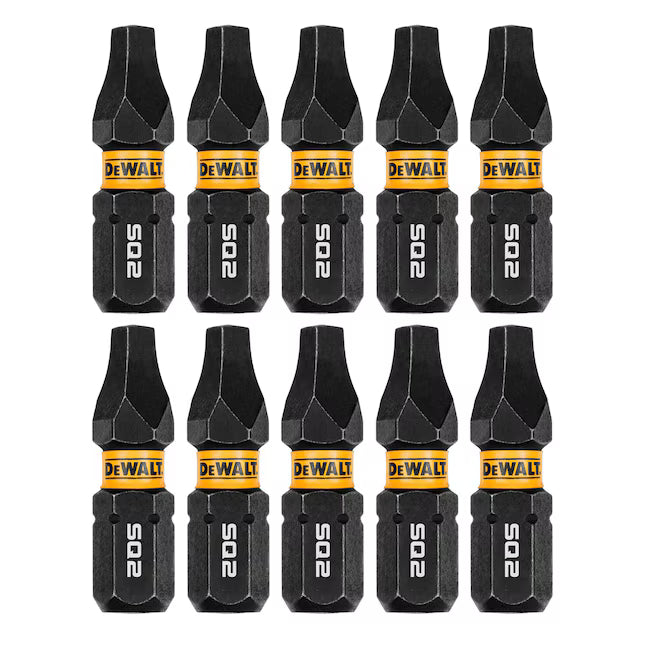 EMBOUTS CARRÉS NO 2 1" (PAQUET DE 10)