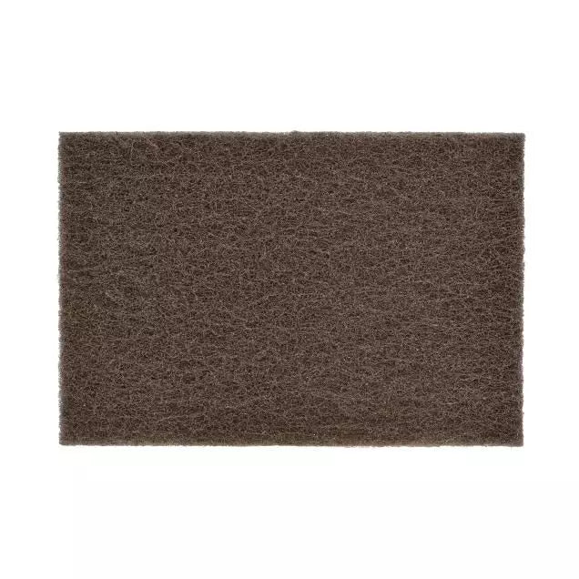 6" X 9" BROWN (74000) MED ABRASIVE PAD