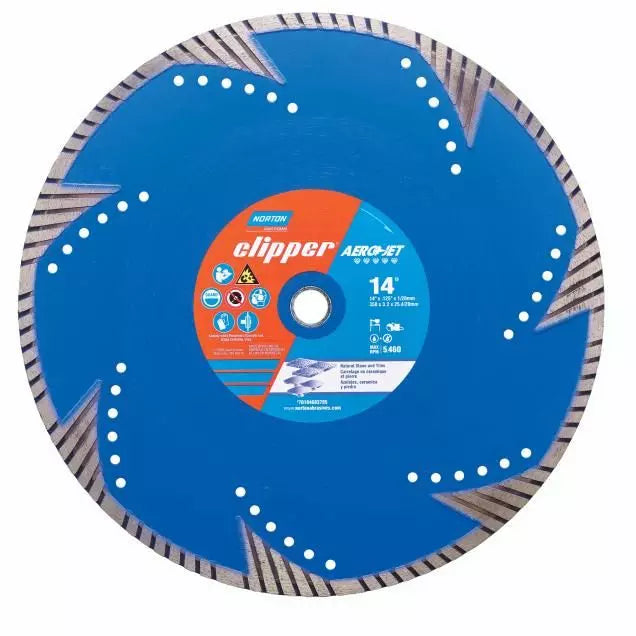 LAME DE SCIE AU DIAMANT 14" AEROJET NORTON 70184683785