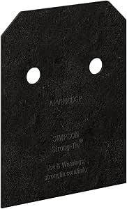 ADJUSTABLE DECORATIVE SIDE PLATES APVB66DSP Simpson Strong-Tie