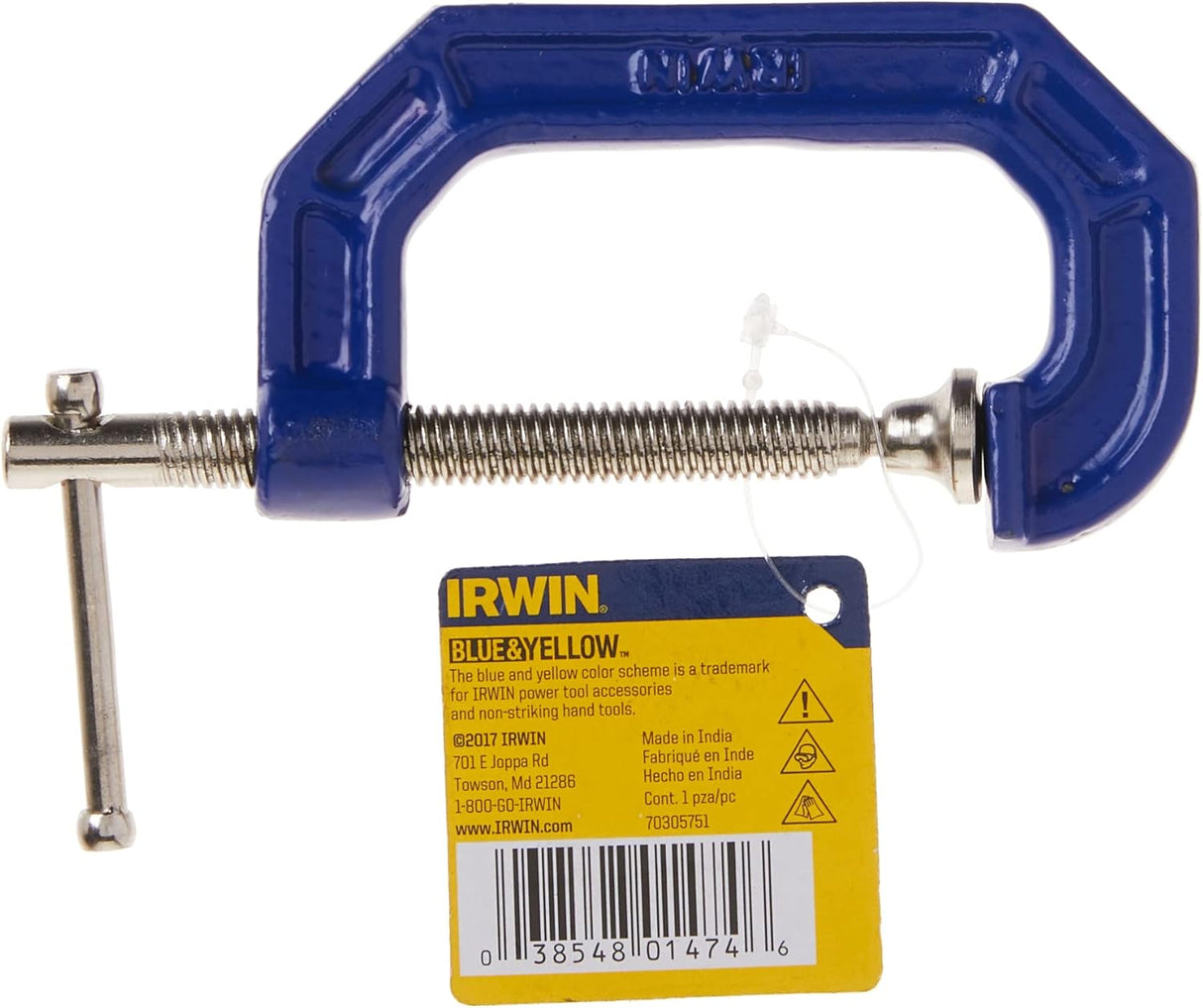 SERRE EN "C" 2" IRWIN 225102ZR