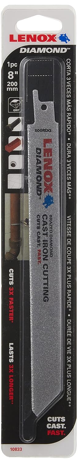 LAME DE SCIE ALTERNATIVE 8'' DIAMANT LENOX 10833