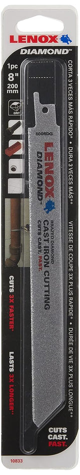 LAME DE SCIE ALTERNATIVE 8'' DIAMANT LENOX 10833