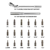 JEU D'EMBOUTS ET CLIQUET – 20 PIÈCES VEGA FBRE20