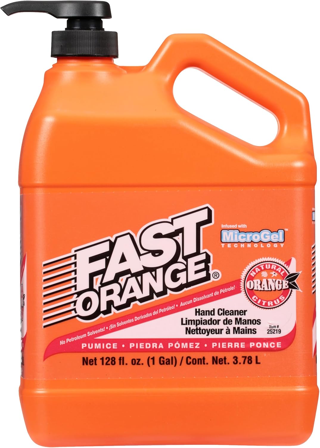 NETTOYANT À MAIN FAST ORANGE 3.78L. 25219