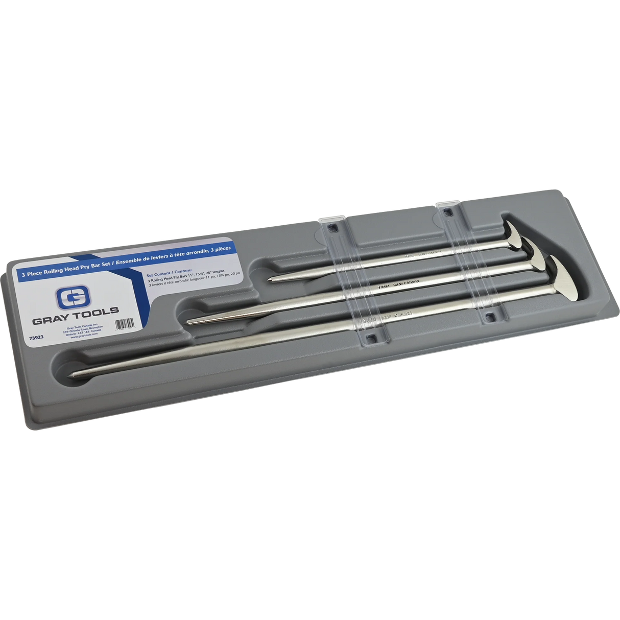 3PC ROUND HEAD LEVER SET