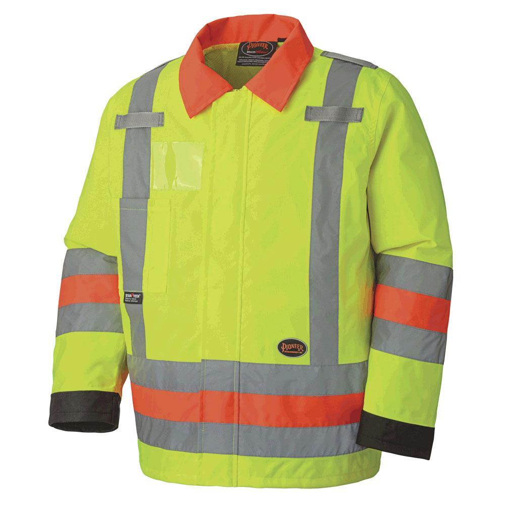 MANTEAU DE SIGNALEUR JAUNE MEDIUM V1190360-M