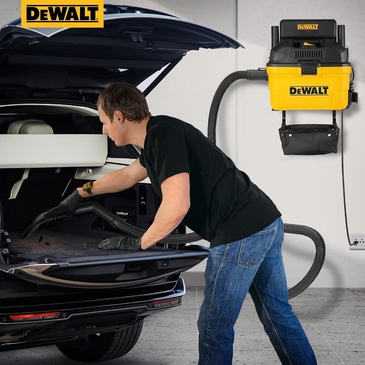 ASPIRATEUR MURALE 6 GAL. DEWALT DXV06G