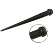 Forged wide head pin 5/16" x 13 3/4" with thermally treated steel for secure hole alignment and impact resistance