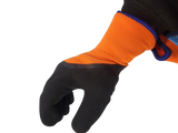 GANTS ORANGE DOUBLÉS LATEX ET NYLON ICE GRIPPER X-LARGE
