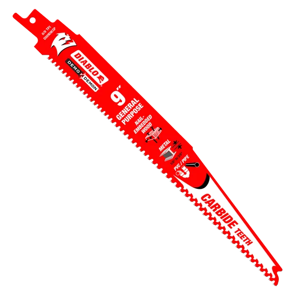 LAME ALTERNATIVE 9'' 6/9 TPI CARBURE DS0909CGPC