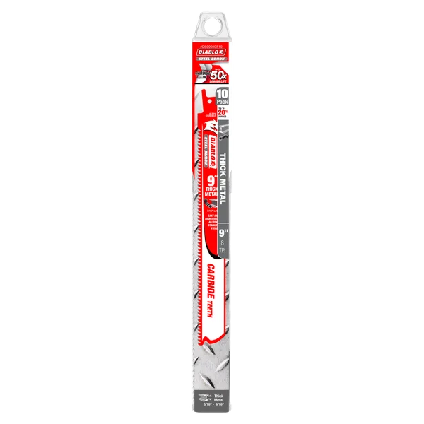 FREUD DIABLO DS0908CF10C LAME ALTERNATIVE 9'' 8 TPI CARBURE (PAQUET DE 10)