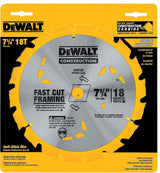 DEWALT 7 1/4" 18D ROUND SAW
