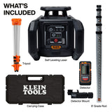 ENSEMBLE DE LASER ROTATIF VERT KLEIN 93RLS