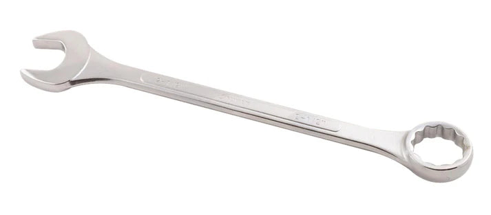 2-1/2 inch super giant combination wrench made of ultra-durable chrome-molybdenum alloy steel with lifetime warranty