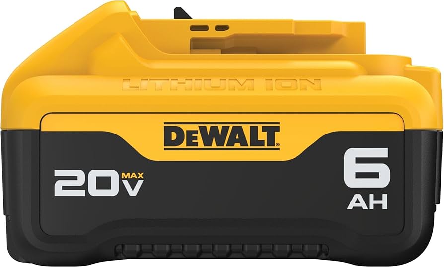 Ensemble de 2 Batteries 20V 6Ah Lithium-Ion DeWalt DCB206-2