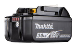 Batterie Makita 18V 3.0 Ah Lithium-Ion LXT BL1830B