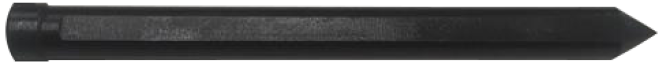 HSS centering pin for 1-inch annular cutter with steam oxide finish, model CLE-LINE C34100