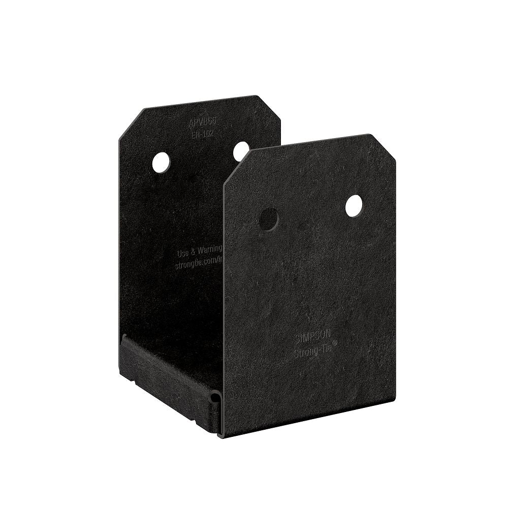 ADJUSTABLE POST BASE FOR 6X6 POST APVB66 Simpson Strong-Tie