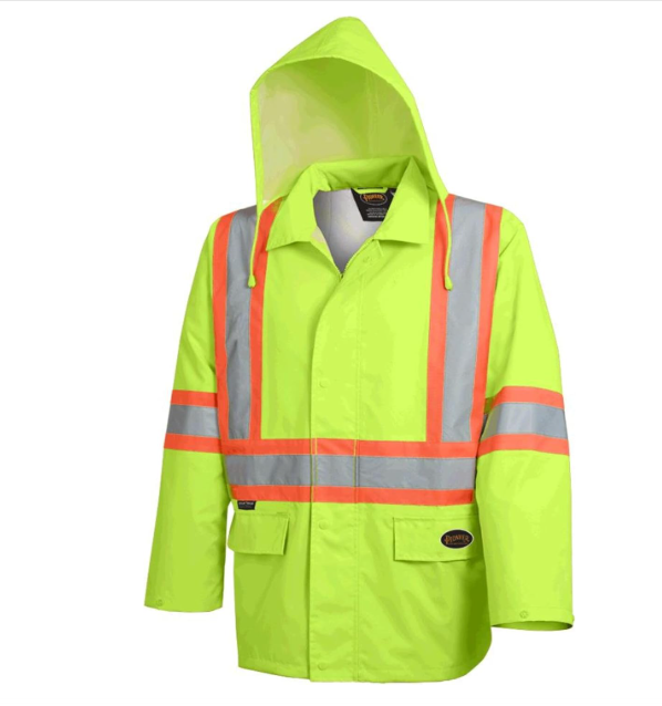 VESTE DE PLUIE HAUTE VISIBILITE PIONEER L