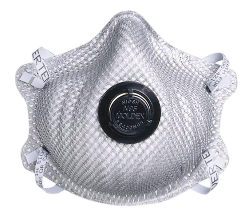 MASQUE POUSSIÈRE MOLDEX (PQT 10) 2400 GRAND/MOYEN N95