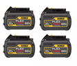 Paquet de 4 batteries 6 ah. Flexvolt