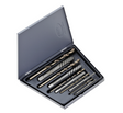 10-piece cobalt steel drill and spiral extractor set with metal case for screw removal and drilling tasks