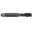 Spiral flute HSS black oxide tap size 5/8-11 NC with hex shank for threading and metalworking applications