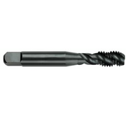 Spiral flute tap 5/16-24 NF with high-speed steel and black oxide finish for precise threading applications