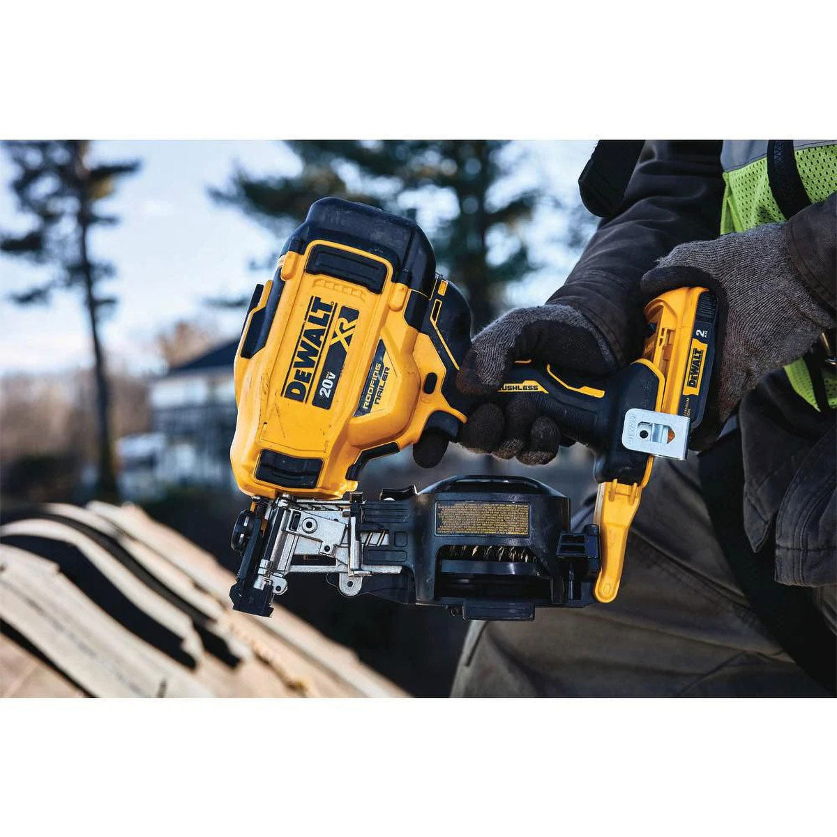 DeWalt DCN45RNB 20V MAX Cordless Roofing Nailer (Tool Only)