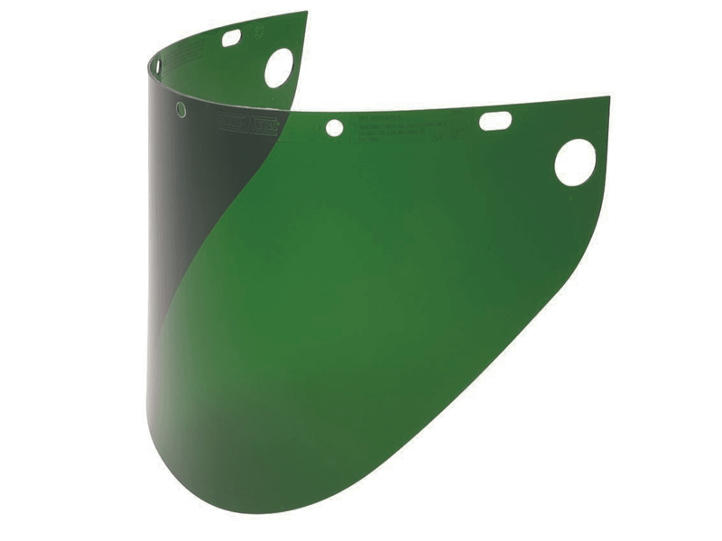 TINTED FIBER METAL VISOR
