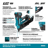 CLOUEUSE A CHARPENTE 30 DEGRÉ MAKITA DBN900ZK