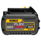 PAQUET 4 BATTERIES DEWALT FLEXVOLT 6AH 20V/60V