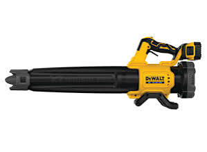Vue de face du souffleur à feuilles DeWalt XR 20V DCBL722P1