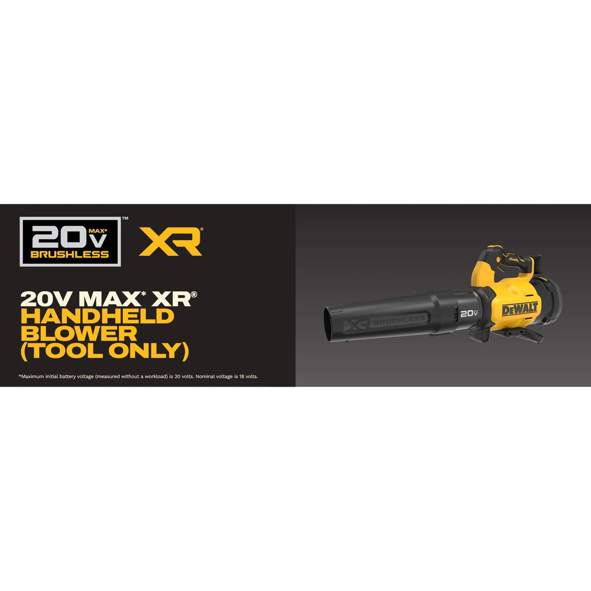 Gâchette à vitesse variable du souffleur DeWalt DCBL724B