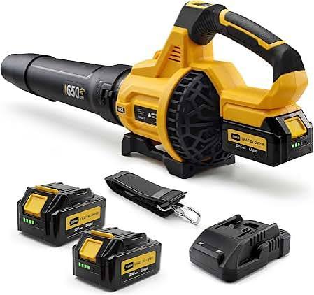 Vue de face du souffleur à feuilles DeWalt 60V FlexVolt DCBL772X1