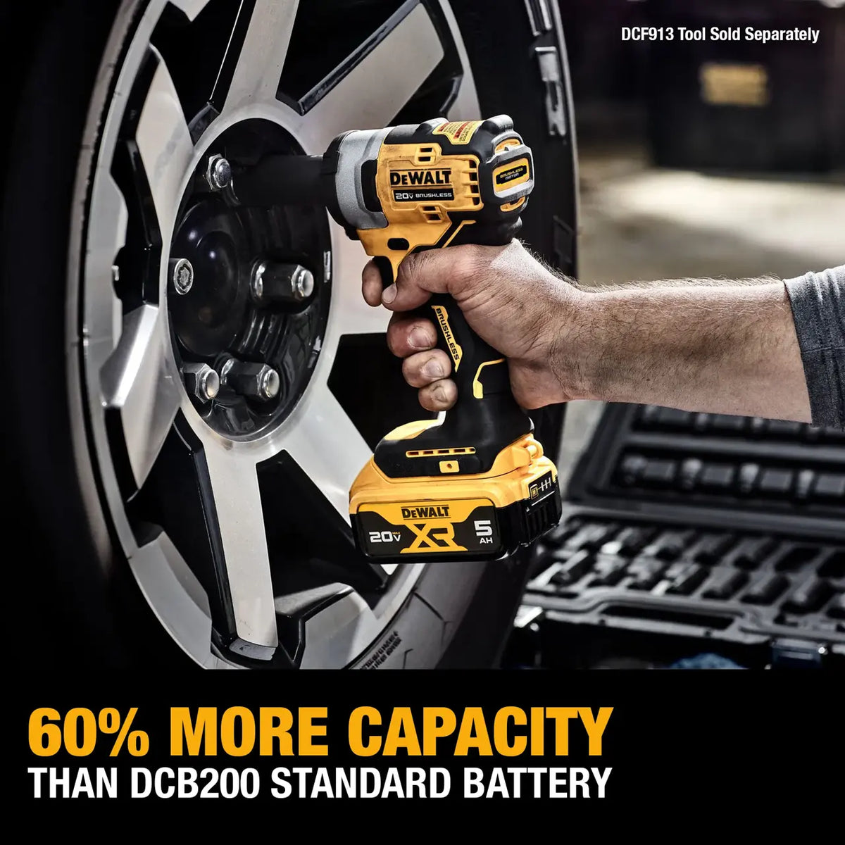 SET OF 2 DEWALT 20V BATTERIES. MAX 5AMP.
