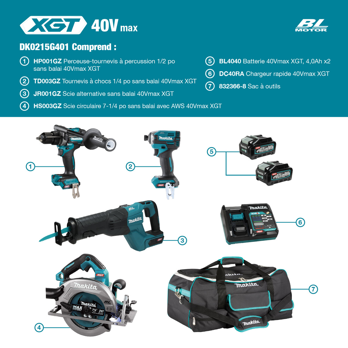 XGT 4-PIECE TOOL KIT