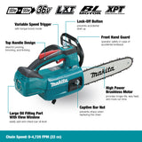 DUC254Z SCIE A CHAINE MAKITA 10'' (OUTIL SEUL)