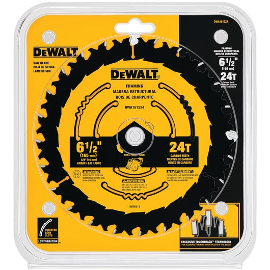LAME DE SCIE 6-1/2" 24D DWA161224