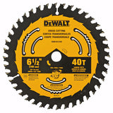 LAME DE SCIE 6-1/2" 40D DWA161240