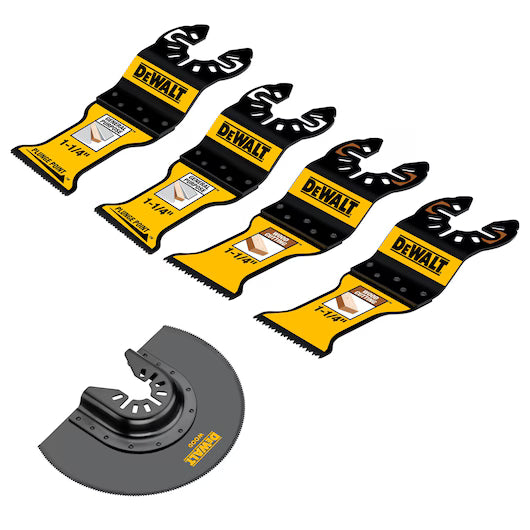 5-Piece Oscillating Tool Blade Set