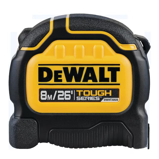 RUBAN A MESURER 8M/26' TOUGHSERIES DEWALT DWHT36926S