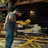 SCIE À ONGLET COULISSANTE DEWALT 12'' AVEC SUPPORT DWS780RST