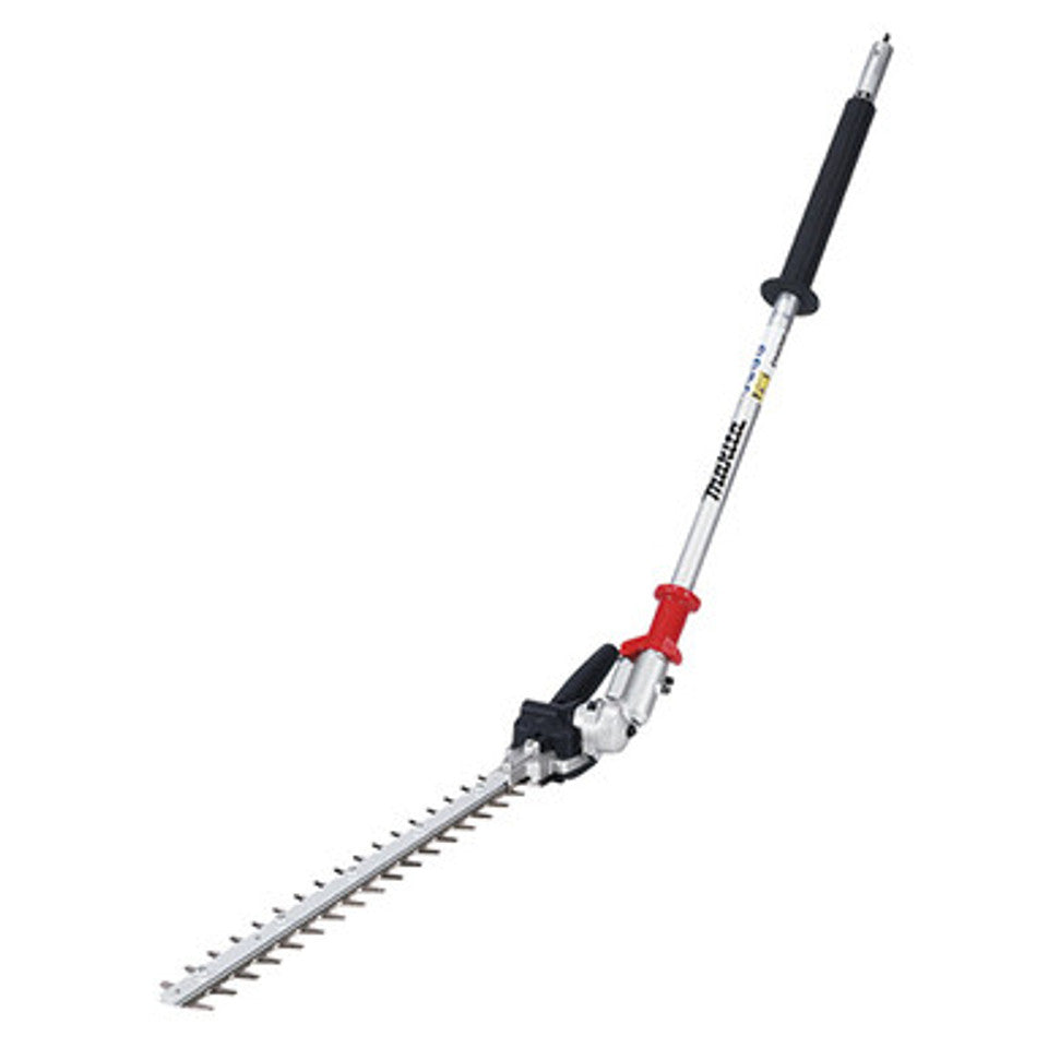 19-3/4" Makita EN402MP pole hedge trimmer attachment with ergonomic handle and adjustable cutting head angle